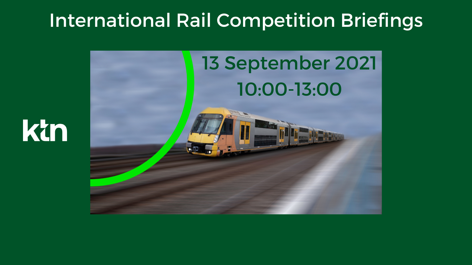 International Rail Competition Briefings - Tech East