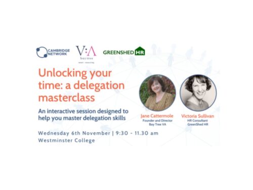 Unlocking Your Time A delegation masterclass